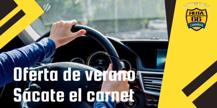 Oferta de verano Sácate el carnet